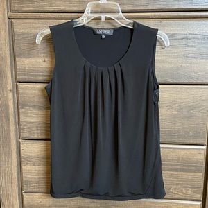 Unavailable Black Sleeveless Blouse